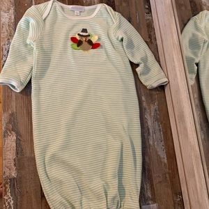 Magnolia Baby turkey gown 6m